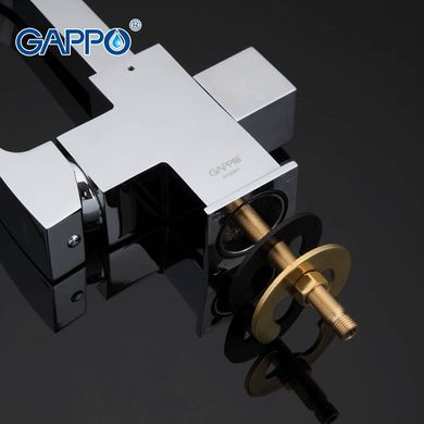 Смеситель для кухни Г-образный с подключением фильтра Ø35 Gappo 1/8 G4307, Хром