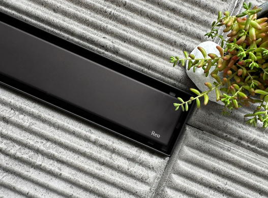 Трап для душа Rea Neox 100 Pro black 2в1 REA-G7800