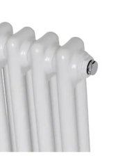 Вертикальный дизайнерский радиатор отопления Arttidesign Bari 4/1800 белый матовый, Белый матовый