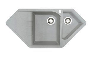 Кухонна мийка Adamant Spirit 1000x500x225 old stone 361223, Сірий