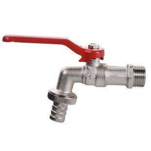 Кран Solomon шаровый поливочный 1&Prime; 0114051/4054
