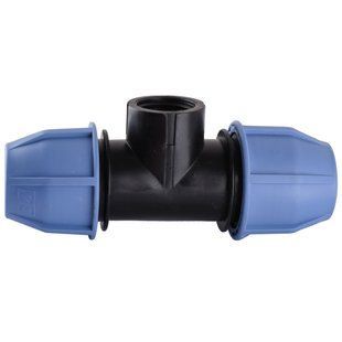 Тройник ПНД Vsplast 40x1x40 '' В 3002