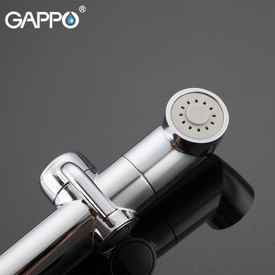 Смеситель для гигиенического душа наружного монтажа 150 мм белый/хром Gappo Noar 1/8 G2048-8, Белый