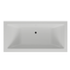 Ванна отдельностоящая матовая Amidicon Tytul 185x85 черная из литого камня TYTUL_185_BLACK_MAT, Черный матовый