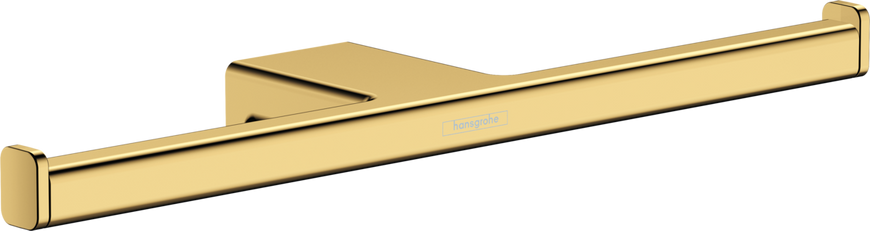 Держатель туалетной бумаги двойной Hansgrohe AddStoris Polished Gold Optic 41748990, Золотой