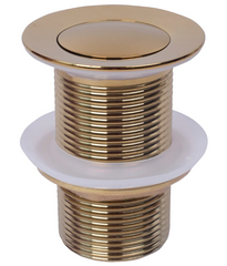 Донный клапан для раковины Mexen click-clack Rose Gold без перелива MEX-79915-50, Теплый закат