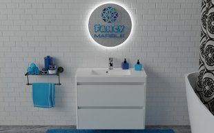Тумба з умивальником Fancy Marble Bali-90-2 Б An, Білий