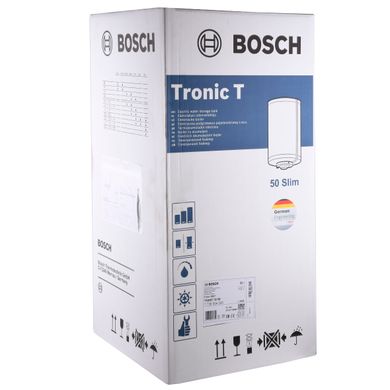 Водонагрівач Bosch Tronic 2000 TR 2000 T 50 SB / 50л, 2000W, Slim 000025067