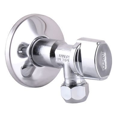 Кран кульовий кутовий Arco 1/2&Prime;х 3/8&Prime; DE660-610 AntiLime 000004515