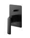 Душова система Kohlman Experience 25 black + BOX прихованого монтажу QW210EBQ25, Чорний матовий