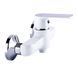 Смеситель для душа Globus Lux Laguna GLA-0105-7-white, Белый