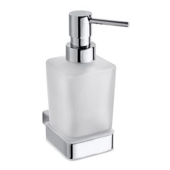 Дозатор для жидкого мыла Bemeta Via стекло 250 мм 135009042, Белый