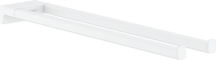 Рушникотримач Hansgrohe AddStoris 44.5 см подвійний нерухомий Matt White 41770700, Білий матовий