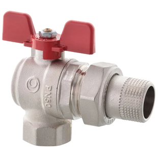 Кран с американкой Roho R106-075 - 3/4" угловой RO0090