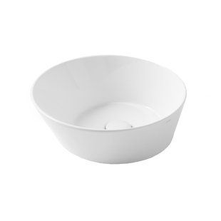 Умивальник Simas Wave 42 см круглий white matt WA01WM, Білий матовий