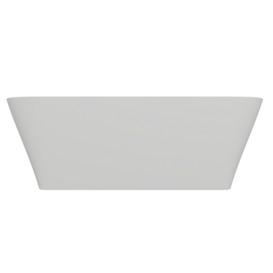 Ванна окремостояча глянцева Amidicon Atlant 160x75 з литого каменю ATLANT_160_HL, Білий