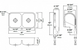 Комплект кухонный Kraus Ellis KCA-1200 Ellis, Нержавеющая сталь