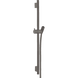 Душова штанга Hansgrohe Unica S Pura 65 см зі шлангом 160 см Brushed Black 28632340, Шліфований чорний хром