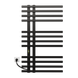 Электрический полотенцесушитель Kosser Браш 1000x600 EL тайм. черный ДБЛ02EL, Черный матовый, Левое