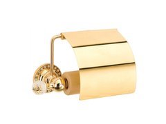 Держатель для туалетной бумаги Kugu Swan 411G, Золотой