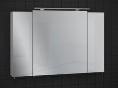 Зеркальный шкаф Sanwerk "Эверест" 100 см без подсветки MV0000778, Белый