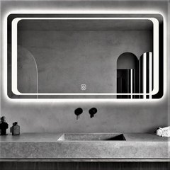 Зеркало Dusel DE-M3031 65x80 см, Белый