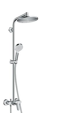 Душевая система Hansgrohe Crometta S Showerpipe 240 1jet 27269000, Хром