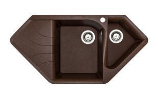 Кухонна мийка Adamant Spirit 1000x500x225 mokko 363223, Коричневий