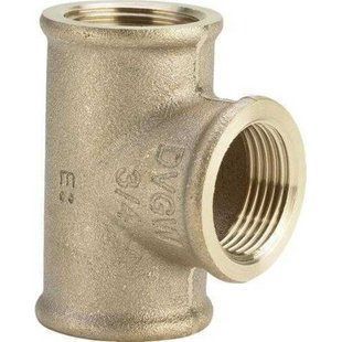 Тройник Viega 3130 1&Prime;x3/4&Prime;х1&Prime; ВВВ (264420)
