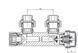 Термостатический комплект Invena Duoplex белый CZ-89-015, Белый матовый