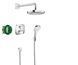 Душова система Hansgrohe Croma Select E 27294000, Хром