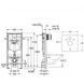 Инсталляция для унитаза Grohe RAPID SL 38722001+37131000
