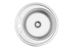 Кухонна мийка Kroner KRP Dekor-490 (0,8 мм) CV022765, Decor