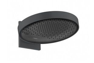 Верхній душ Hansgrohe Rainfinity 360 1jet з тримачем Matt Black 26230670, Чорний матовий