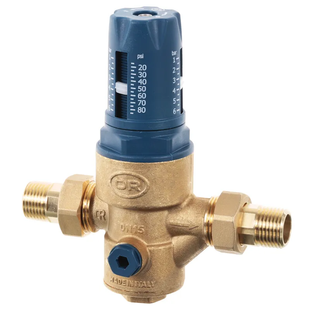 Редуктор давления Roho R1202-050 - 1/2" НН, PN25 (1-6 бар) мембранный RO0145