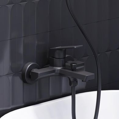 Змішувач для ванни Damixa Merkur black 401000300