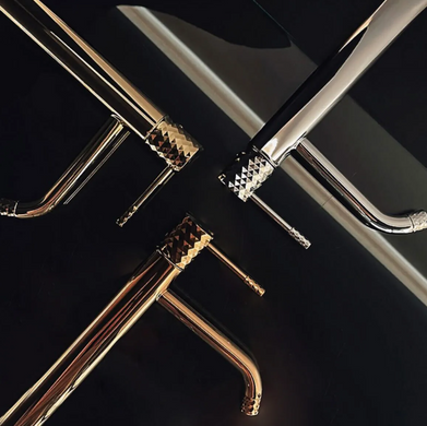 Смеситель для умывальника Rea Lungo Diamond низкий copper REA-B8994