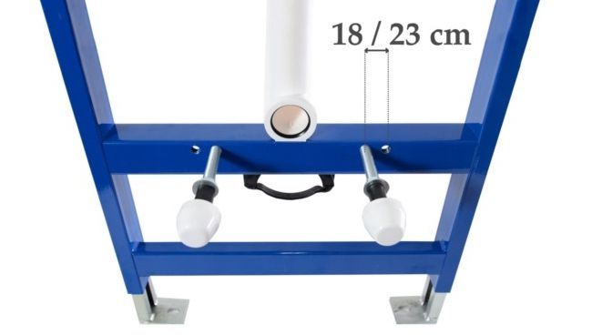 Инсталляция Rea F Light с золотой кнопкой REA-E9851, Золотой