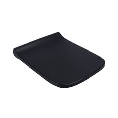 Сидіння для унітаза Qtap (Tern) з мікроліфтом Slim QT99HY2238MB, Чорний матовий