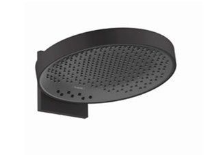Верхній душ Hansgrohe Rainfinity 360 3jet з тримачем Matt Black 26234670, Чорний матовий