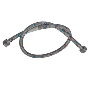 Шланг для води Zerix гайка 1/2'' - гайка 1/2'' (80 см) ZX1553