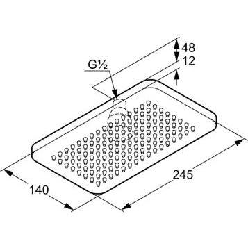 Верхній душ Kludi A-QA 4940205-00