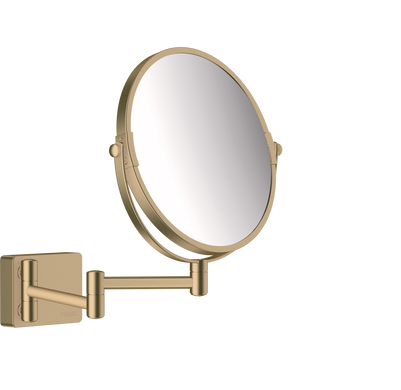 Зеркало косметическое Hansgrohe AddStoris Brushed Bronze 41791140, Бронза