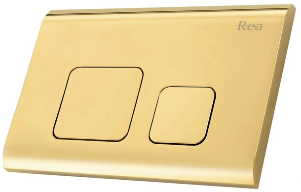 Кнопка смыва для инсталляции Rea F Light gold REA-E9853, Золотой