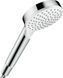 Ручной душ Hansgrohe Crometta 100 1jet EcoSmart 9л/мин White/хром 26333400, Хром