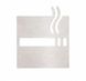 Табличка "Зона для курения" Bemeta Hotel 111022012, Нержавеющая сталь