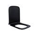Сиденье для унитаза Qtap (Tern) с микролифтом Slim QT99HY2238MB, Черный матовый