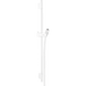 Душевая штанга Hansgrohe Unica S Pura 65 см со шлангом 160 см белый матовый 28632700, Белый матовый